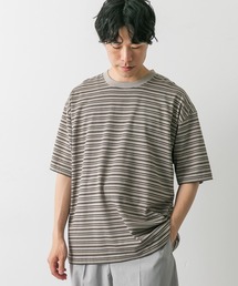 URBAN RESEARCH DOORS | 『WEB/一部店舗限定サイズ』マルチボーダーショートスリーブ Tシャツ(Tシャツ/カットソー)