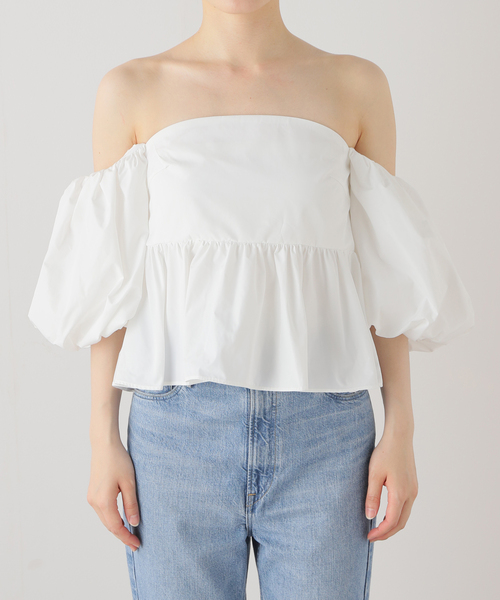 U by SPICK&SPAN(ユーバイスピックアンドスパン)の「オフショルブラウス(シャツ/ブラウス・レディース・ブラック・FREE)」の15枚目の写真