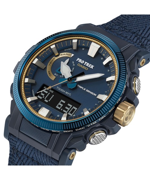 PRO TREK（プロトレック）の「CASIO WATCH 50TH ANNIVERSARY / PRW-61SS-2JR（アナログ腕時計・メンズ・ブルー・FREE）」の5枚目の写真