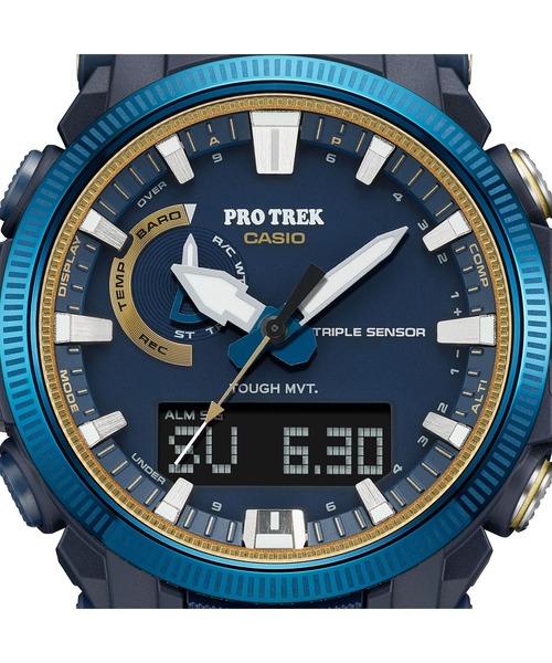 PRO TREK（プロトレック）の「CASIO WATCH 50TH ANNIVERSARY / PRW-61SS-2JR（アナログ腕時計・メンズ・ブルー・FREE）」の9枚目の写真