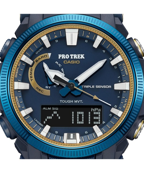 PRO TREK（プロトレック）の「CASIO WATCH 50TH ANNIVERSARY / PRW-61SS-2JR（アナログ腕時計・メンズ・ブルー・FREE）」の11枚目の写真