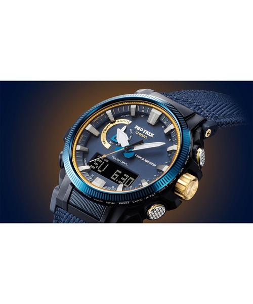 PRO TREK（プロトレック）の「CASIO WATCH 50TH ANNIVERSARY / PRW-61SS-2JR（アナログ腕時計・メンズ・ブルー・FREE）」の15枚目の写真
