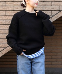 THE SHINZONE | THE SHINZONE/シンゾーン チャンキープルオーバーニット CHUNKY PULLOVER KNIT 24AMSNI01(ニット/セーター)