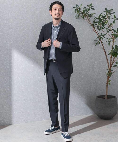 URBAN RESEARCH DOORS（アーバンリサーチドアーズ）の「『洗濯可/防シワ』LIFE STYLE TAILOR　カルゼストレッチコンフォータブルジャケット（その他アウター・メンズ・グレー/カーキ/ネイビー・X-LARGE/LARGE/MEDIUM/SMALL）」の9枚目の写真