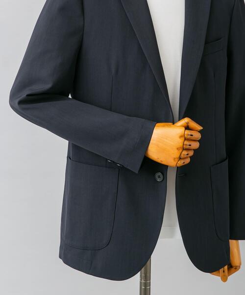 URBAN RESEARCH DOORS（アーバンリサーチドアーズ）の「『洗濯可/防シワ』LIFE STYLE TAILOR　カルゼストレッチコンフォータブルジャケット（その他アウター・メンズ・グレー/カーキ/ネイビー・X-LARGE/LARGE/MEDIUM/SMALL）」の17枚目の写真