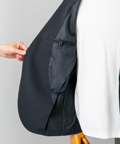 URBAN RESEARCH DOORS（アーバンリサーチドアーズ）の「『洗濯可/防シワ』LIFE STYLE TAILOR　カルゼストレッチコンフォータブルジャケット（その他アウター・メンズ・グレー/カーキ/ネイビー・X-LARGE/LARGE/MEDIUM/SMALL）」の21枚目の写真