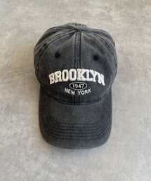 HOOK（フック）の「HOOK　-original-　BROOKLYN　アメカジ立体刺繍ウォッシュコットンキャップ（キャップ）」