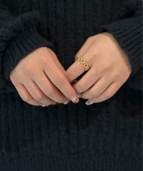 【セール】【blatto 925silver】925シルバー サークル シンプル デザイン 指輪 リング bla-ring-00561 Nn（リング）｜Burner（バーナー）