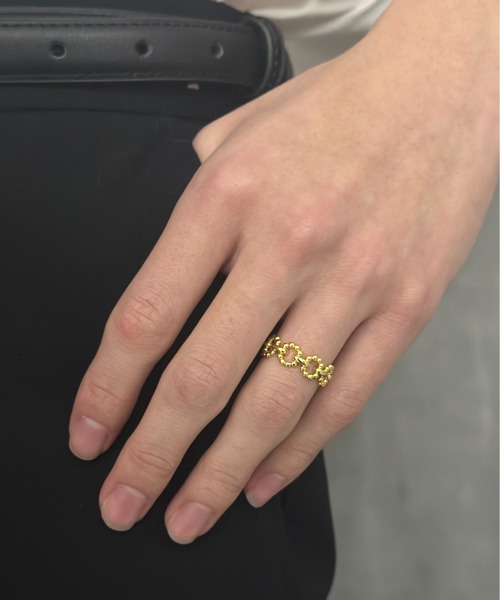 【セール】【blatto 925silver】925シルバー サークル シンプル デザイン 指輪 リング bla-ring-00561 Nn（リング）｜Burner（バーナー）