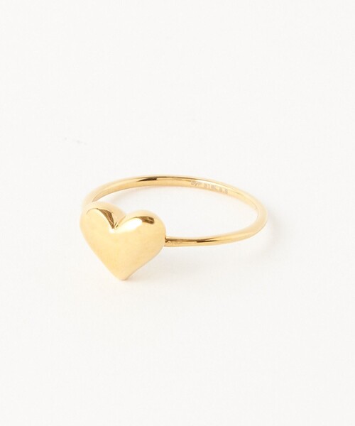 by Preek(バイプリーク)の「<by Preek>ハート リング(リング・レディース・ゴールド/シルバー・11/13)」の5枚目の写真