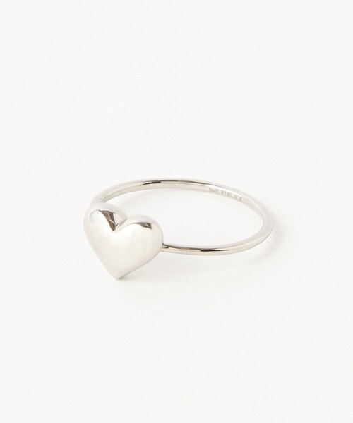 by Preek(バイプリーク)の「<by Preek>ハート リング(リング・レディース・ゴールド/シルバー・11/13)」の8枚目の写真