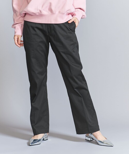 BEAUTY&YOUTH UNITED ARROWS(ビューティーアンドユースユナイテッドアローズ)の「【WEB限定】チノストレートパンツ -ウォッシャブル-(チノパンツ・レディース・ブラウン/ブラック/オリーブ/ナチュラル・M/L/S)」の5枚目の写真