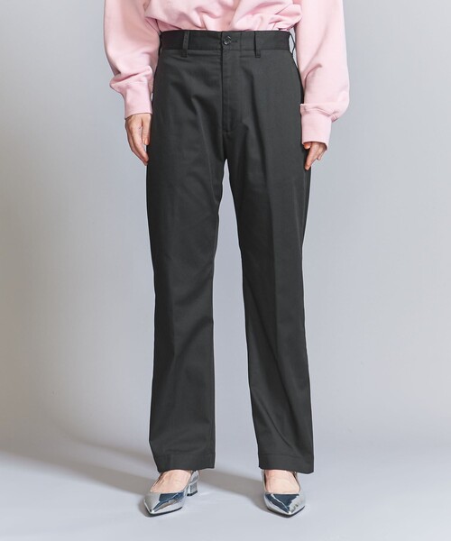 BEAUTY&YOUTH UNITED ARROWS(ビューティーアンドユースユナイテッドアローズ)の「【WEB限定】チノストレートパンツ -ウォッシャブル-(チノパンツ・レディース・ブラウン/ブラック/オリーブ/ナチュラル・M/L/S)」の18枚目の写真