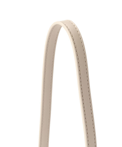 NATURAL BEAUTY BASIC（ナチュラルビューティーベーシック）の「◇リボンフラップウォレットショルダー（ショルダーバッグ・レディース・オフホワイト/グレー/ブラック・ﾌﾘ-）」の8枚目の写真