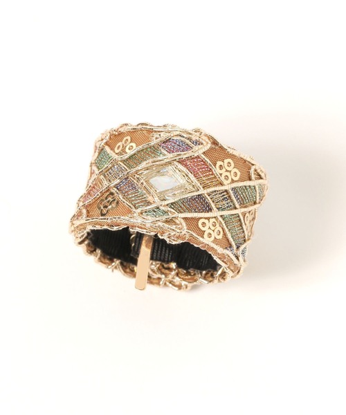 GLOBAL WORK（グローバルワーク）の「刺繍パチパチヘアカフ/138720（ヘアピン・レディース・その他2/その他1/その他4/その他3/その他6/その他7/その他5/ブラック系8/ホワイト系/ブルー/ホワイト系9/ベージュ/グレー/グレー系その他4/グレー系その他3・ONE SIZE）」の8枚目の写真