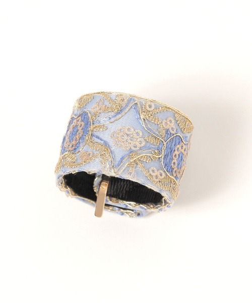 GLOBAL WORK（グローバルワーク）の「刺繍パチパチヘアカフ/138720（ヘアピン・レディース・その他2/その他1/その他4/その他3/その他6/その他7/その他5/ブラック系8/ホワイト系/ブルー/ホワイト系9/ベージュ/グレー/グレー系その他4/グレー系その他3・ONE SIZE）」の9枚目の写真