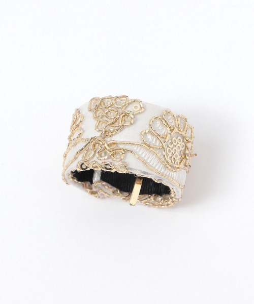 GLOBAL WORK（グローバルワーク）の「刺繍パチパチヘアカフ/138720（ヘアピン・レディース・その他2/その他1/その他4/その他3/その他6/その他7/その他5/ブラック系8/ホワイト系/ブルー/ホワイト系9/ベージュ/グレー/グレー系その他4/グレー系その他3・ONE SIZE）」の10枚目の写真