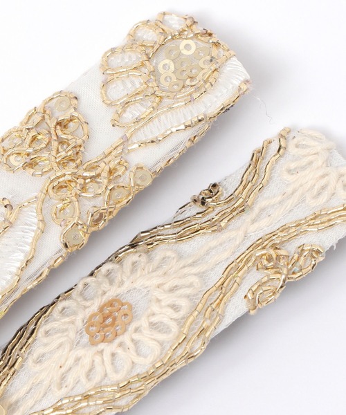 GLOBAL WORK（グローバルワーク）の「刺繍パチパチヘアカフ/138720（ヘアピン・レディース・その他2/その他1/その他4/その他3/その他6/その他7/その他5/ブラック系8/ホワイト系/ブルー/ホワイト系9/ベージュ/グレー/グレー系その他4/グレー系その他3・ONE SIZE）」の18枚目の写真