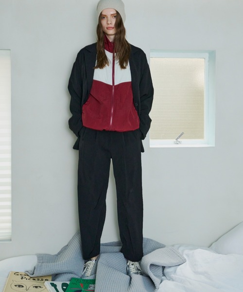 Auntie Rosa Holiday（アンティローザホリデー）の「オーバーサイズテーラードジャケット / セットアップ対応（テーラードジャケット・レディース・モカ/ブラック/グレー・FREE）」の7枚目の写真