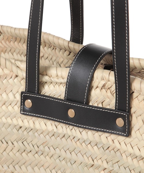 CATERINA BERTINI（カテリーナベルティーニ）の「Curensology(カレンソロジー)/【Caterina Bertini】カゴBAG（かごバッグ・レディース・ブラウン系その他/ブラック・FREE）」の12枚目の写真