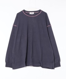 SOUNDSGOOOOD | 【SOUNDS GOOOOD / サウンズグッド】オーバーサイズ配色ステッチサイドスリットTee(Tシャツ/カットソー)