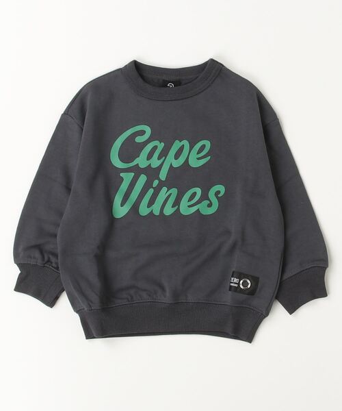 ZERO standerd(ゼロスタンダード)の「ZERO standard/ゼロスタンダード Cape Vinesトレーナー(スウェット・キッズ・サンドベージュ/チャコールグレー/ブラック・100cm/110cm/120cm/130cm/140cm/150cm/160cm)」の18枚目の写真