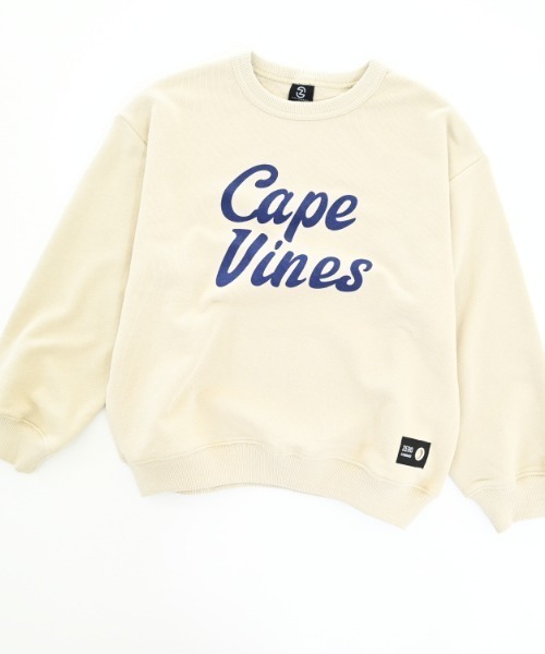 ZERO standerd(ゼロスタンダード)の「ZERO standard/ゼロスタンダード Cape Vinesトレーナー(スウェット・キッズ・サンドベージュ/チャコールグレー/ブラック・100cm/110cm/120cm/130cm/140cm/150cm/160cm)」の5枚目の写真