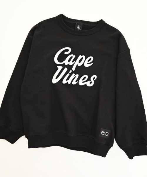 ZERO standerd(ゼロスタンダード)の「ZERO standard/ゼロスタンダード Cape Vinesトレーナー(スウェット・キッズ・サンドベージュ/チャコールグレー/ブラック・100cm/110cm/120cm/130cm/140cm/150cm/160cm)」の11枚目の写真