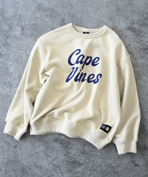 ZERO standerd(ゼロスタンダード)の「ZERO standard/ゼロスタンダード Cape Vinesトレーナー(スウェット・キッズ・サンドベージュ/チャコールグレー/ブラック・100cm/110cm/120cm/130cm/140cm/150cm/160cm)」の15枚目の写真