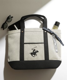 【BEVERLY HILLS POLO CLUB】エルガリー生地トートL PC A4サイズ収納可能 通勤 通学 BH3008N