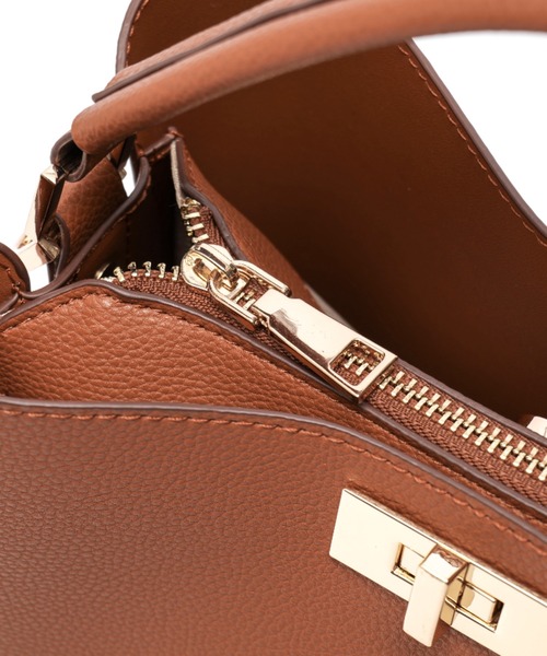 Rename（リネーム）の「Rename ワンハンドル 2way トート ハンド ショルダーバッグ（ショルダーバッグ・レディース・キャメル/ベージュ/ブラック/チョコ/アイボリー・FREE）」の14枚目の写真