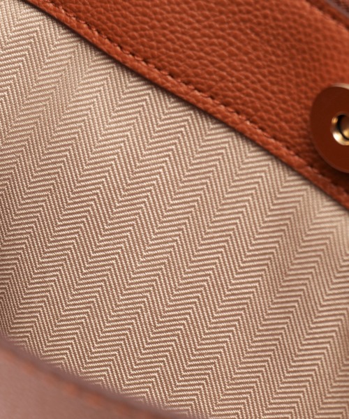 Rename（リネーム）の「Rename ワンハンドル 2way トート ハンド ショルダーバッグ（ショルダーバッグ・レディース・キャメル/ベージュ/ブラック/チョコ/アイボリー・FREE）」の19枚目の写真