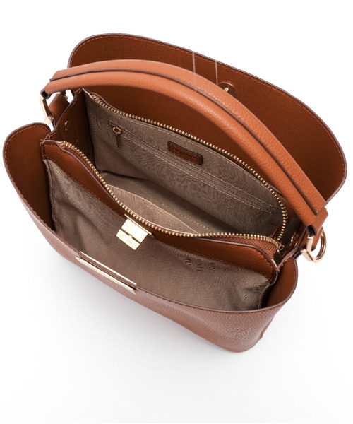 Rename（リネーム）の「Rename ワンハンドル 2way トート ハンド ショルダーバッグ（ショルダーバッグ・レディース・キャメル/ベージュ/ブラック/チョコ/アイボリー・FREE）」の21枚目の写真