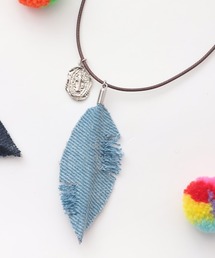 デニムマリアネックレス