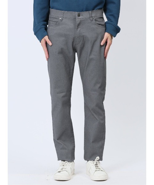 m.f.editorial（エムエフエディトリアル）の「【ストレッチ】m.f.エディトリアル メンズ スリムパンツ 裏カラー（チノパンツ・メンズ・グレー系その他2・X-LARGE/LARGE/MEDIUM/S）」の4枚目の写真