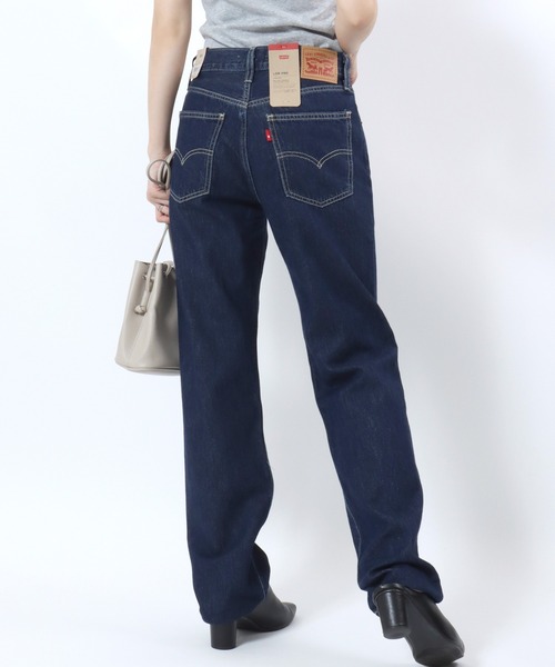 Levi's(リーバイス)の「Levi's(リーバイス)LOW PRO/ルーズストレートデニムパンツ レディース/ジーンズ(デニムパンツ・レディース・インディゴブルー/ダークインディゴブルー/ライトインディゴブルー/ブルー/ダークブルー/ライトブルー/ブラック系その他・27inch/26inch/25inch/24inch/28inch)」の6枚目の写真