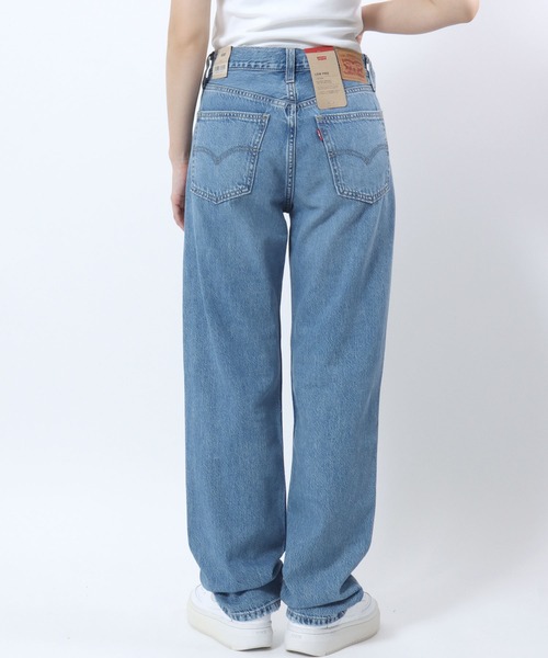 Levi's(リーバイス)の「Levi's(リーバイス)LOW PRO/ルーズストレートデニムパンツ レディース/ジーンズ(デニムパンツ・レディース・インディゴブルー/ダークインディゴブルー/ライトインディゴブルー/ブルー/ダークブルー/ライトブルー/ブラック系その他・27inch/26inch/25inch/24inch/28inch)」の3枚目の写真