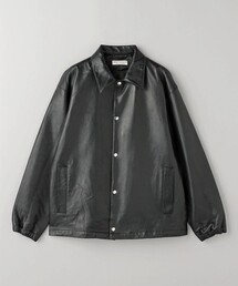 ユナイテッドアローズ　レザーコーチジャケット　leather jacket 87395637_b_05_215.jpg