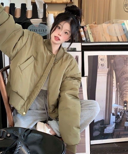 urge:(アージコロン )の「【URGE:】MA-1 ブルゾン ジャケット(ブルゾン・レディース・グリーン・SMALL/MEDIUM/LARGE)」の3枚目の写真