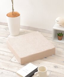 LBC（エルビーシー）の「スクエアコンビシートクッション H8cm（クッション/クッションカバー・レディース）」