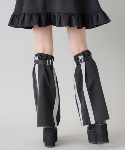 選べる丈ラインジャージレッグウォーマー（レッグウォーマー  