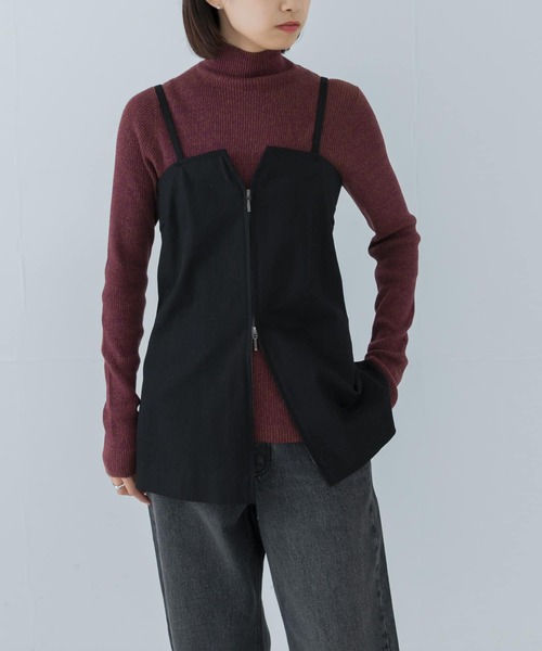 【セール】2wayジップビスチェ（Tシャツ/カットソー）｜URBAN RESEARCH（アーバンリサーチ）