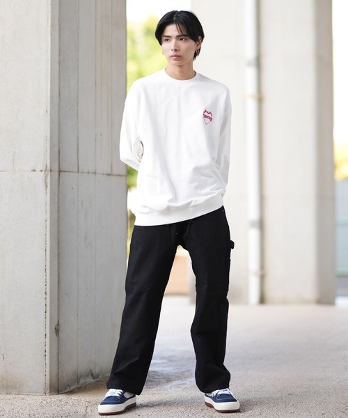 THRASHER(スラッシャー)の「【ZOZOTOWN限定】THRASHER/スラッシャー トレーナー/無地スウェット 刺繍ロゴ ユニセックス 244TH1TR020(スウェット・レディース・ブラック/グレー/ホワイト・M/L/XL)」の6枚目の写真