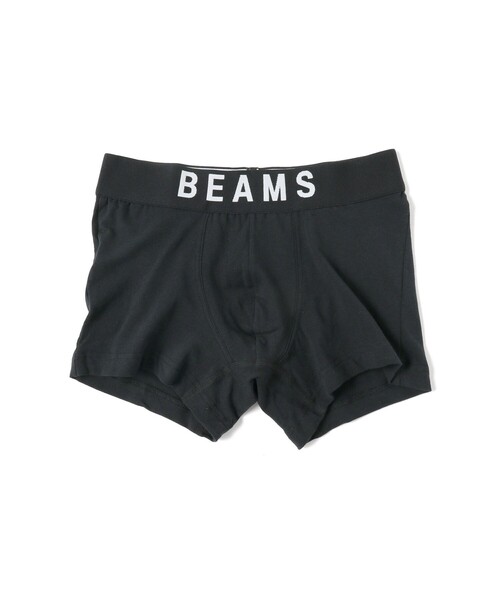 BEAMS（ビームス）の「ベーシック ボクサーパンツ（ボクサーパンツ・メンズ・ブラック/グレー・LARGE/MEDIUM）」の2枚目の写真