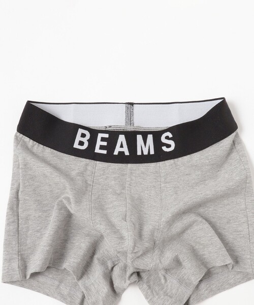 BEAMS（ビームス）の「ベーシック ボクサーパンツ（ボクサーパンツ・メンズ・ブラック/グレー・LARGE/MEDIUM）」の3枚目の写真