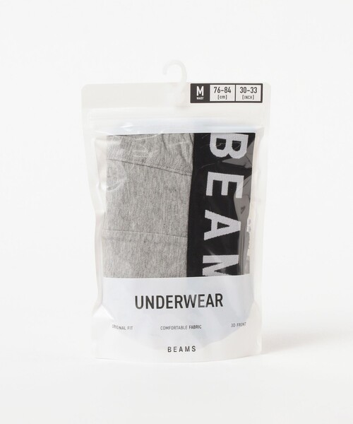 BEAMS（ビームス）の「ベーシック ボクサーパンツ（ボクサーパンツ・メンズ・ブラック/グレー・LARGE/MEDIUM）」の6枚目の写真
