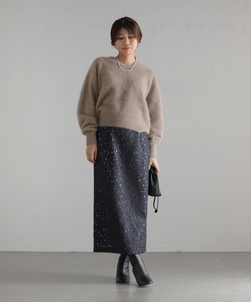 レースタイトスカート（スカート）｜La TOTALITE（ラトータリテ）の