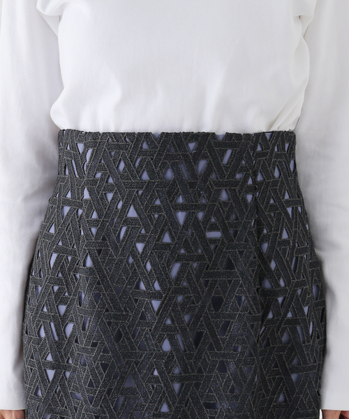 レースタイトスカート（スカート）｜La TOTALITE（ラトータリテ）の