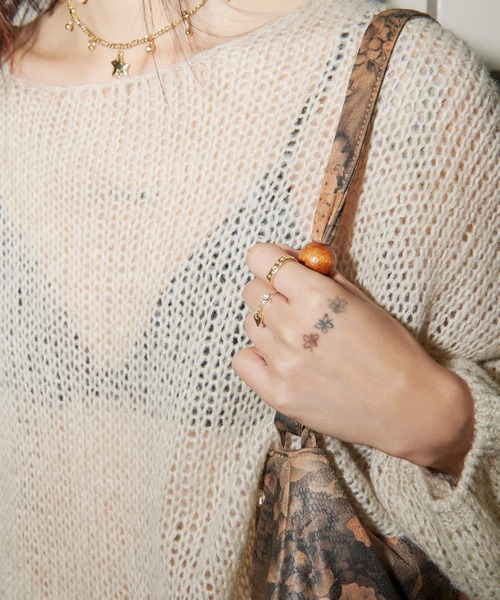 GOLDY（ゴールディ）の「アソートメント スパークル チャーム セット リング（リング・レディース・シルバー/ゴールド/シルバー×ゴールド・FREE）」の7枚目の写真