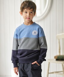 J.PRESS（ジェイプレス）の「【100-130cm】COMBI トリコロール トレーナー（スウェット）」